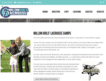 Tablet Screenshot of girlslaxcamp.com